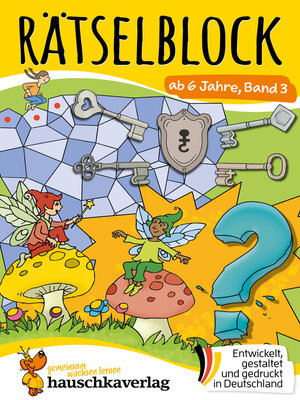 cover image of Rätselblock ab 6 Jahre--Band 3
